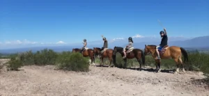 Cabalgata en Mendoza
